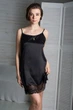 Ночная рубашка Н030 Черный, 3XL (52-54) - изображение 1