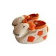Пинетки "Жирафики" Baby Socks 9,5 см (длина подошвы) Бежевые 5160 - изображение 4