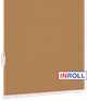 Ролету тканинна INROLL Есо-Standart 25х165 см Natura Какао 1827 - зображення 4