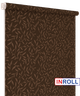 Ролета тканевая INROLL Есо-Mini 107,5х165 см Natura Венге 2261 - изображение 3