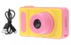 Дитячий цифровий фотоапарат Smart Kids Camera V7 жовто-рожевий - зображення 5