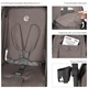 Прогулочная коляска-трость El Camino Breez ME 1029 Latte (ME 1029) - изображение 5