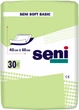 Упаковка одноразовых пеленок Seni Soft Basic 40х60 см 12 пачек по 30 шт (5900516692292) - изображение 2
