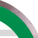 Круг алмазный отрезной Distar 1A1R 230x1,6x10x25,4 Granite (11120034017) - изображение 2