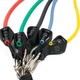 Набор эспандеров Power Bands Разноцветные тренажер для рук и ног с сумкой для женщин и мужчин - изображение 8