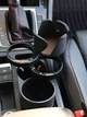 Багатофункціональний органайзер Car holder 5in1 холдер для склянок автомобільний чорний/коричневий - зображення 5