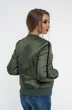 Жіноча демісезонна куртка MODA 0045 S (44) Хакі (До 0045/2 B) - зображення 3