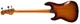 Бас-гитара SX FPB62+ 3 Tone Sunburst - изображение 3