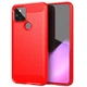 Чохол Lenuo Carbon Fiber для Google Pixel 5 Red - изображение 1