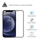 Защитное стекло для Apple iPhone 12 Pro Max, Full Glue, 2.5D, на весь экран, глянцевое, закаленное 9H, полная проклейка по всей поверхности, с черной рамкой, противоударное, ArmorStandart (ARM57550) - изображение 2