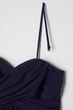 Платье длинное осеннее женское H&M 0608013-7 38 Темно-синее (2000001803134) - изображение 4