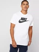 Футболка бавовняна довга чоловіча Nike Sportswear Icon Futura AR5004-101 M Біла з принтом (191888621972) - зображення 1