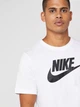 Футболка бавовняна довга чоловіча Nike Sportswear Icon Futura AR5004-101 M Біла з принтом (191888621972) - зображення 4