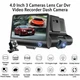 Видеорегистратор автомобильный с 3 камерами и 4-дюймoвым эĸpaнoм Car DVR WDR Full HD 1080P (D-2019090590) - изображение 2