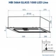 Вытяжка кухонная Minola HBI 5664 BL GLASS 1000 LED Line - изображение 9