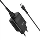 СЗУ Hoco C72Q Glorious QC3.0 18W (1USB-A) + кабель USB to Type-C Черный - изображение 2
