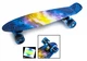 Пенни борд (Penny Board) 22" со светящимися колесами, "Universe" - изображение 2