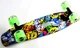 Пенни борд (Penny Board) 22" "Fish" со светящимися колесами и рисунком, Joker - изображение 4