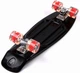 Пенни борд (Penny Board) Nickel 27" со светящимися колесами, Черный - изображение 4