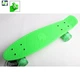 Пенни борд (Penny Board) 22" со светящимися колесами салатового цвета, Зеленый - изображение 2