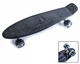 Пенни борд (Penny Board) 22" со светящимися колесами черного цвета, Черный - изображение 2