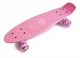 Пенні борд (Penny Board) 22" "Pastel Series" з колесами що світяться, Рожевий - зображення 1
