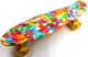 Пенни борд (Penny Board) 22" со светящимися колесами, "Caramel" - изображение 1