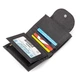 Кошелек женский ST Leather (SB42-2) компактный Черный, Черный STLthr18411 - изображение 3