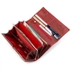 Гаманець жіночий стильний для купюр і карток ST Leather 18423 (S6001A) дуже красивий Червоний - зображення 4