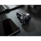 FM-трансмітер модулятор Baseus + АЗУ T-Typed Bluetooth FM Launcher 3,4 A 2USB black (CCTM-01) - зображення 7