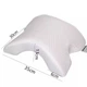 Подушка - туннель для шеи MEMORY FOAM PILLOW Ортопедическая с эффектом памяти Гипоаллергенная Дышащая 3599 Белый - зображення 3
