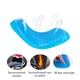 Зручна ортопедична подушка для сидіння EGG SITTER SUPPORT CUSHION Гелева На стілець Крісло В машину Офіс ергономіка під сідниці 7234 Синій чохол - зображення 2