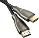 Кабель Ugreen HD131 HDMI to HDMI v2.0 UltraHD 4K-3D Braided Nylon 1 м Gray (90402183) - зображення 2