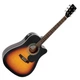 Электроакустическая гитара SX MD180CE Vintage Sunburst - изображение 1