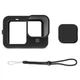 Силіконовий чохол з ремінцем для GoPro HERO10 та HERO9 Black AC Prof XTGP562B Чорний - зображення 2
