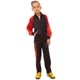 Костюм спортивный детский Zelart Sport LD-6803T рост 145-155 см (32) Black-Orange-Red - изображение 1