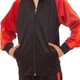 Костюм спортивный детский Zelart Sport LD-6803T рост 145-155 см (32) Black-Orange-Red - изображение 2