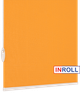 Ролета тканевая INROLL Есо-Mini Plus 100х165 см Len Оранжевый 852 - изображение 4