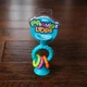 Прорезыватель погремушка Fat Brain Toys силиконовый 12.7х7х5 см голубой (701179) - изображение 4