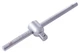 Вороток T-образный Mastertool 1/4" 110 мм для резьбовых соединений ключ для работы двумя руками (IT-DR_11N) - изображение 2