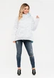 Демисезонная короткая куртка Modniy OAZIS 48-50 Белый (90145/3 48-50) - изображение 2