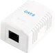 Розетка однопортовая Cablexpert RJ-45, 6 cat, внешняя (NCAC-1U6-01) - изображение 1