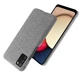 Защитный чехол KSQ Cloth Style для Samsung Galaxy A02s (A025) - Light Grey - изображение 2