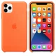 Чехол Silicone Сase для Iphone 11 Pro бампер накладка Spicy Orange - изображение 1
