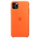 Чехол Silicone Сase для Iphone 11 Pro бампер накладка Spicy Orange - изображение 3