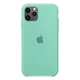 Чехол Silicone Сase для Iphone 11 Pro бампер накладка Marine Green - изображение 2