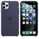 Чехол Silicone Сase для Iphone 11 Pro бампер накладка Midnight Blue - изображение 1
