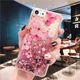 Чохол Glitter для Iphone 6 / 6s бампер рідкий блиск Sakura - зображення 1
