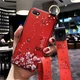Чохол Lanyard для Huawei Y5 2018 / Y5 Prime 2018 / DRA-L21 бампер з ремінцем Red - зображення 1