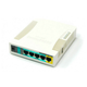 Wi-Fi Роутер MikroTik RB951Ui-2HND (N300, 600MHz/128Mb, 5х100Мбит, 1хUSB, 1000mW, PoE - зображення 2